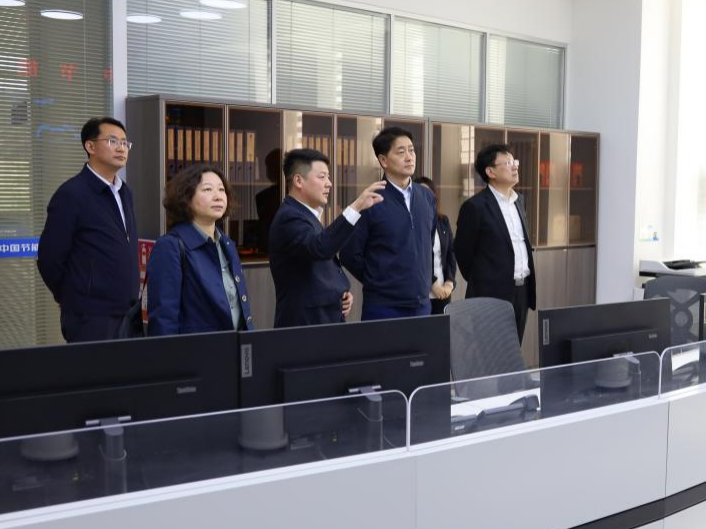 集团公司杜乐副总经理调研察右前旗50万千瓦园区绿色供电项目